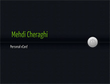Tablet Screenshot of cheraghi.info